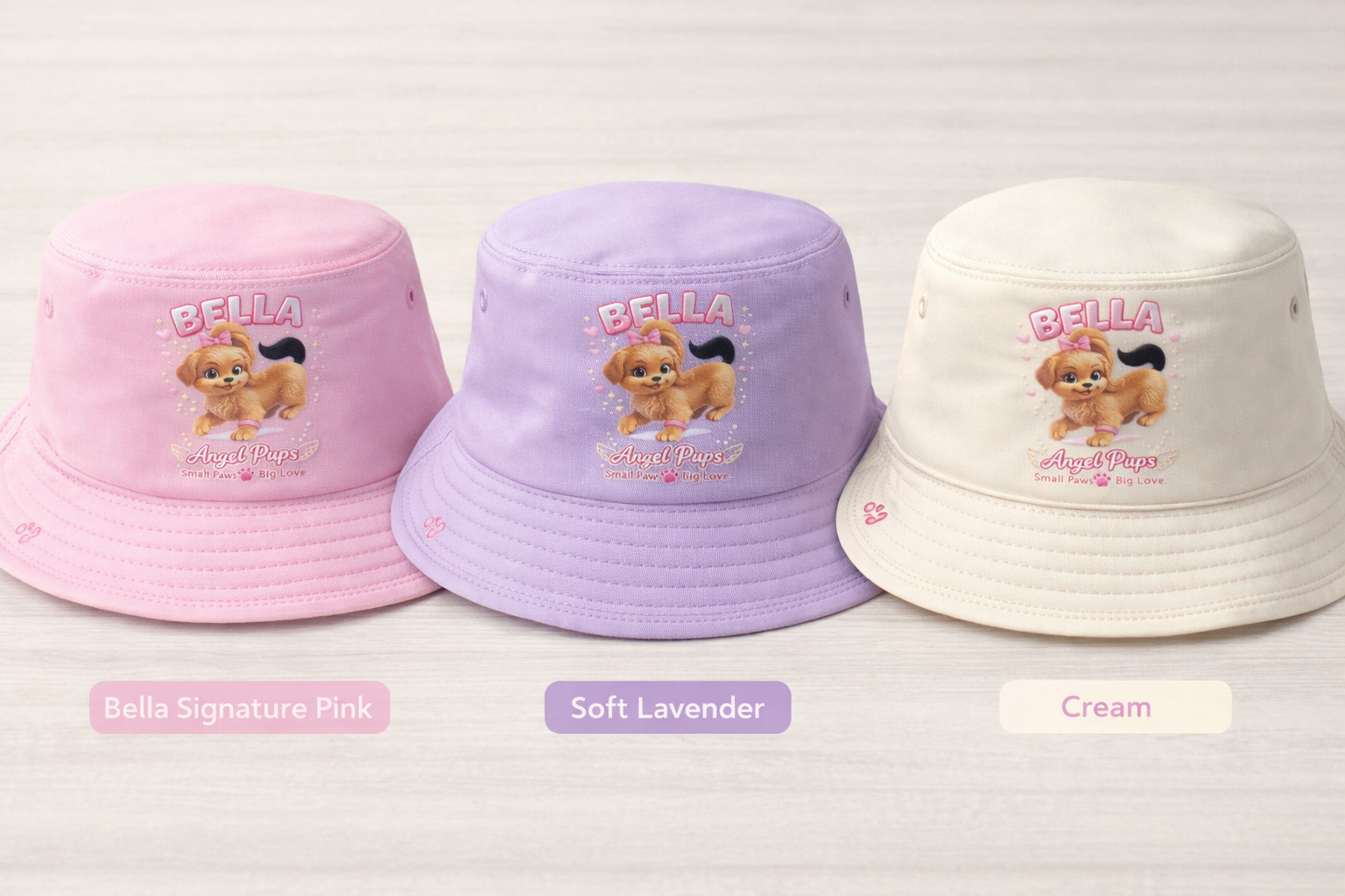 Bella Bucket Hat - Angel Pups™