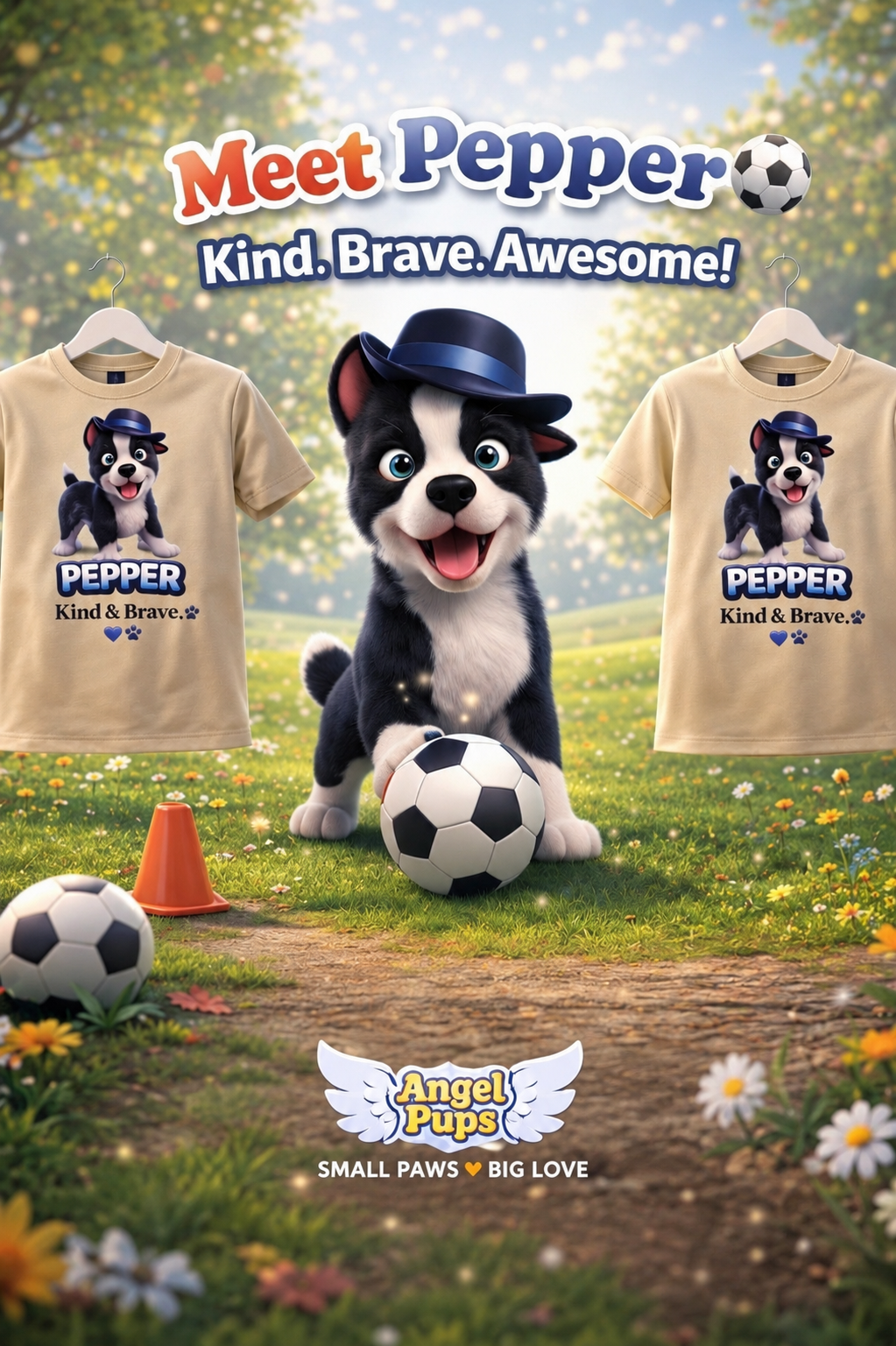 Pepper™ "Kind & Brave" Hoodie
