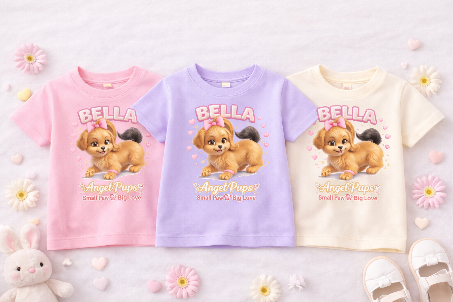 Bella T-Shirt - Angel Pups™